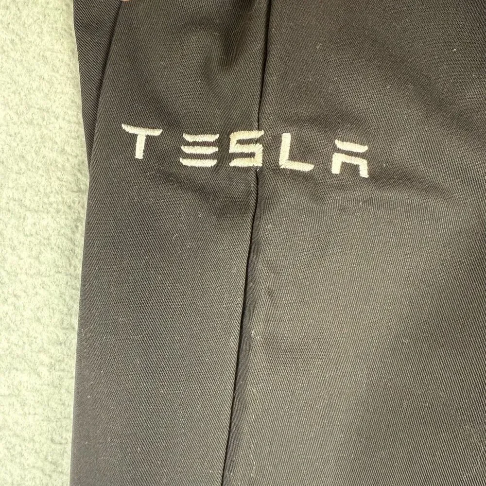 Tesla Motors Red Kap Work Pants Black Mens 40x32 Employee Workwear Pockets